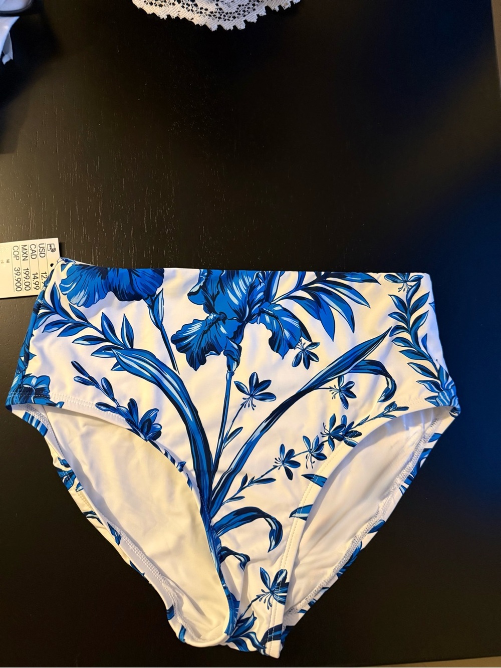 New bathing suit bottom